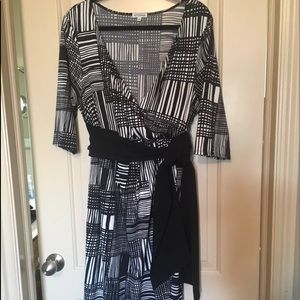 Kiyonna 1 Harlow Faux Wrap Dress